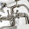 Kingston Brass KS227PN Deck Mount Clawfoot Tub Faucet with Hand Shower, Polished Nickel KS227PN - alternate 2